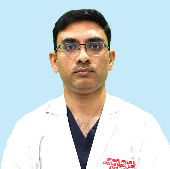 Dr Vishnu Prasad Ravella, Surgical Gastroenterologist, KIMS Sikhara Guntur